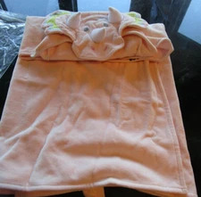 POTTERY Barn Kids Triceratops Critter Kid Hooded Towel bath photo shoot sample 