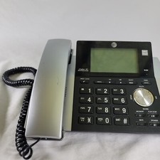 AT T CL84215 Corded Handset Phone System Call Block Announce Caller ID, No Cord 