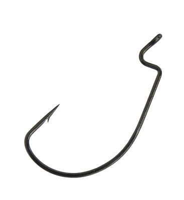 Predax Wide Gap Offset Angelhaken, Offsethaken zum Spinnfischen, Jighaken, Haken