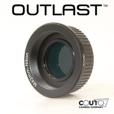 OUTLAST M42-Nikon Adapter WITH GLASS FOR INFINITY M42 to Nikon F AI M42-Nikon 