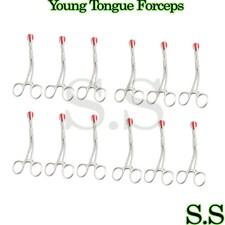 12 Pairs Rubber Jaws For Young Tongue Forceps