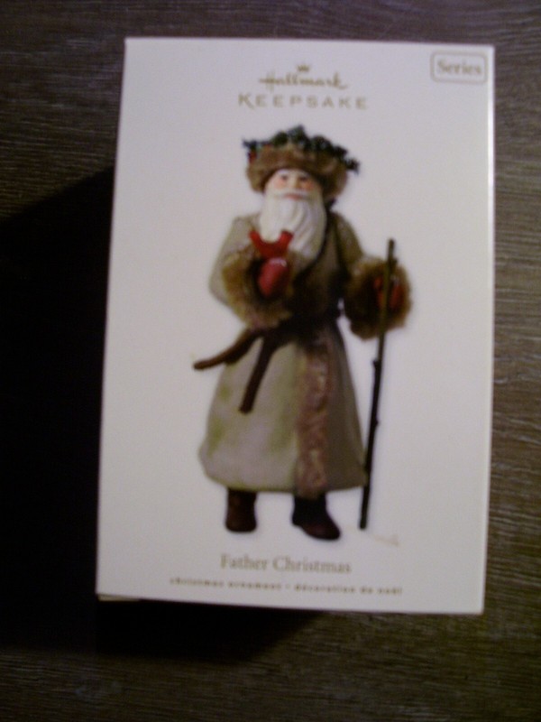 Hallmark Ornament Father Christmas 7th in Series 2010