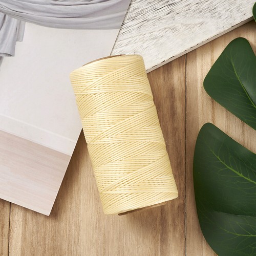 260m/Rolle Flach Gewachst Polyester Kordeln Nähen Schnur Schmuck Basteln Fäden 1x0,3mm - Bild 57 von 111
