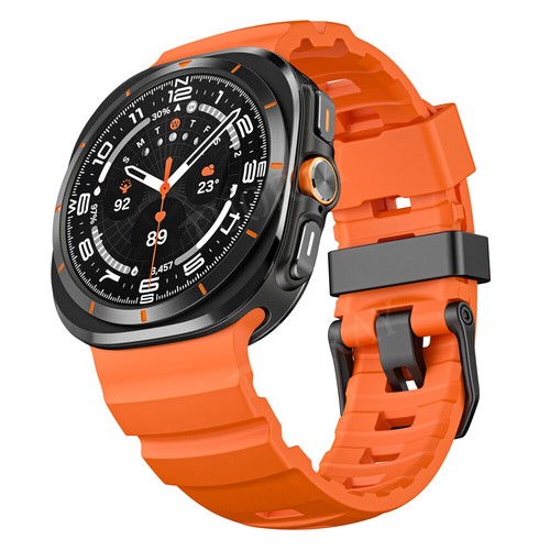 Silicone Wrist Band Strap for Samsung Galaxy Watch Ultra 47mm Replacement Sports - Picture 5 of 54