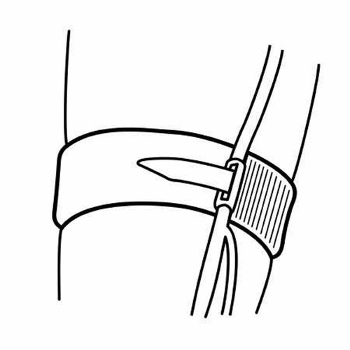 *10-Pieces* Halyard Health Catheter Leg Strap Tube Holder 36600 - Picture 2 of 2
