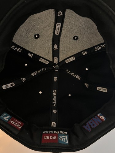 New Era Dallas Mavericks Hat 59FIFTY Fitted Men's 7 7/8 Black - Picture 8 of 8