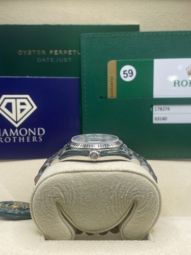 Rolex datejust 178274 31mm 2016 with factory mother of pearl dial - Picture 5 of 6