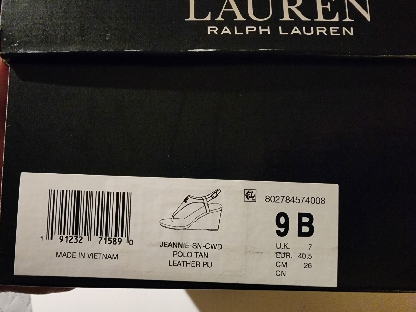 lauren ralph lauren Jeannie Thong Wedge Sandal Gem