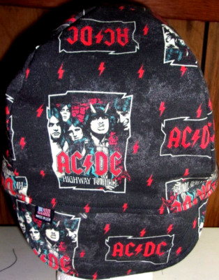 AC/DC Highway to Hell  Made Construction, Welder, Pipe-fitter, Biker Hat