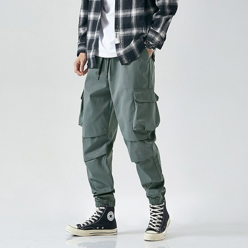 Pantalones Cargo Holgados De Talla Grande Para Hombre Deportivo Casual De  Tabajo | eBay