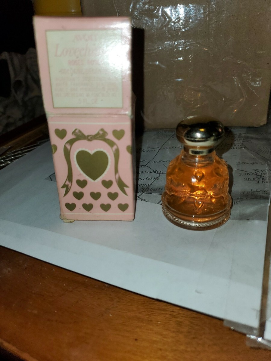 Avon ROSES ROSES Cologne LOVE CHIMES oz romantic Cottage Chic