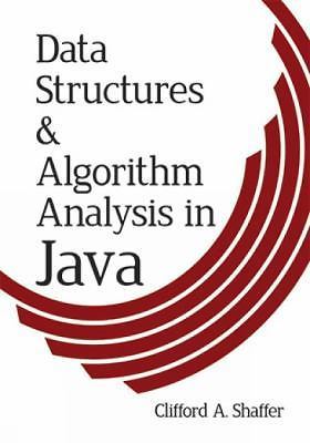 Data Structures and Algorithm Analysis in Java, Third Edition Dover Book V Good