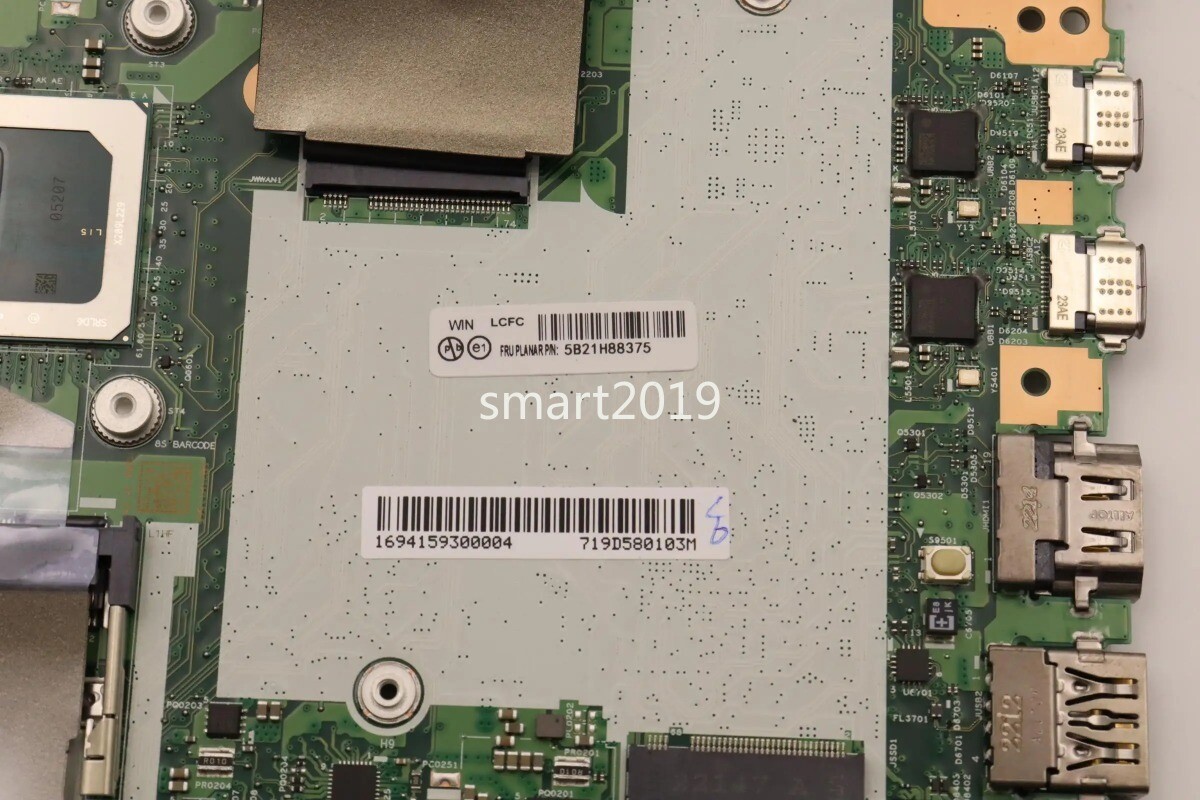 For Lenovo T14 Gen 3 T16 Gen 1 Type 21BV 21BW Motherboard NM-D882