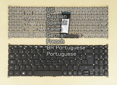 Keyboard for Acer Extensa 15 ex215-21 ex215-22 ex215-31 ex215-51 ex215-52 N19C1