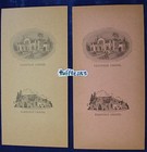 1920's Bridge Score Cards FRUITVALE ELMHURST CHAPEL Oakland Calif Mortuaries NOS — photo 1
