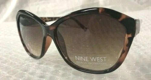 Óculos de Sol com armação de Plástico Nine West de Grandes Dimensões para mulheres