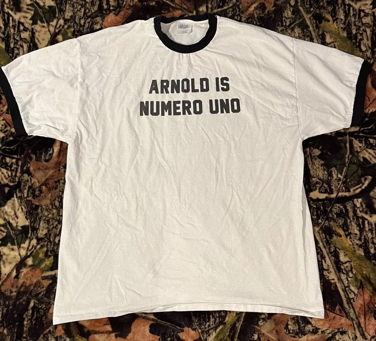 Vintage Arnold is Numero Uno 2XL T Shirt arnold schwarzenegger Pumping Iron