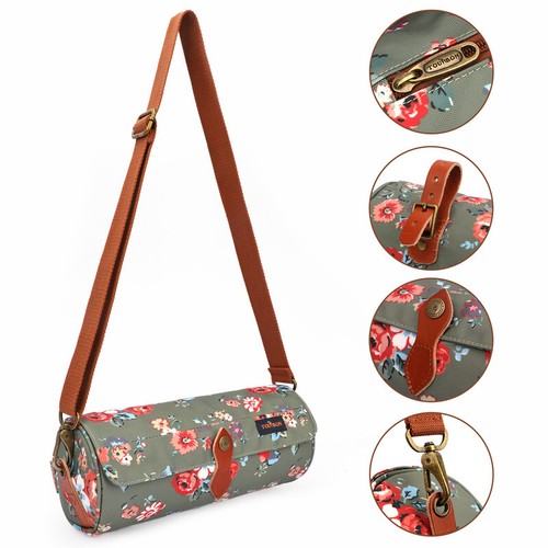 TOURBON Borsa Manubrio Bici Donna Bicicletta Coda Cerniera Marsupio Messenger Pack US - Foto 13 di 22