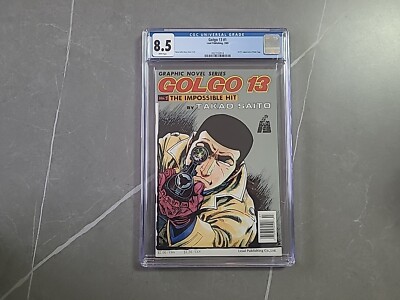 Golgo 13 Comic #1 1989 CGC 8.5