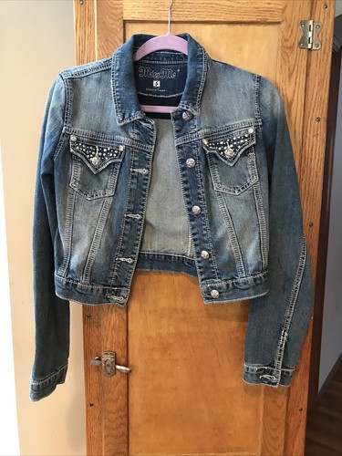 Miss Me Jean Jacket Studded size small 