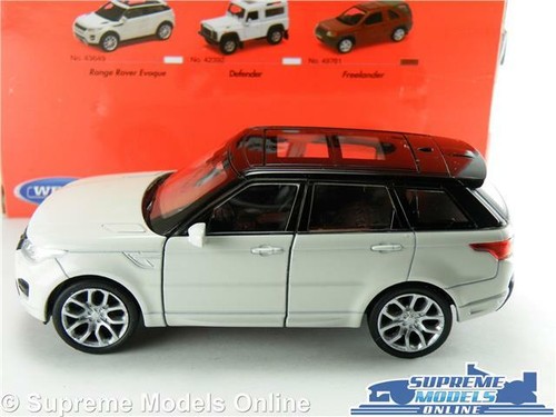 RANGE ROVER CAR MODEL WHITE 4X4 1:36-1:38 SIZE NEX OPENING DOORS MK4 WELLY T3 - Picture 2 of 5