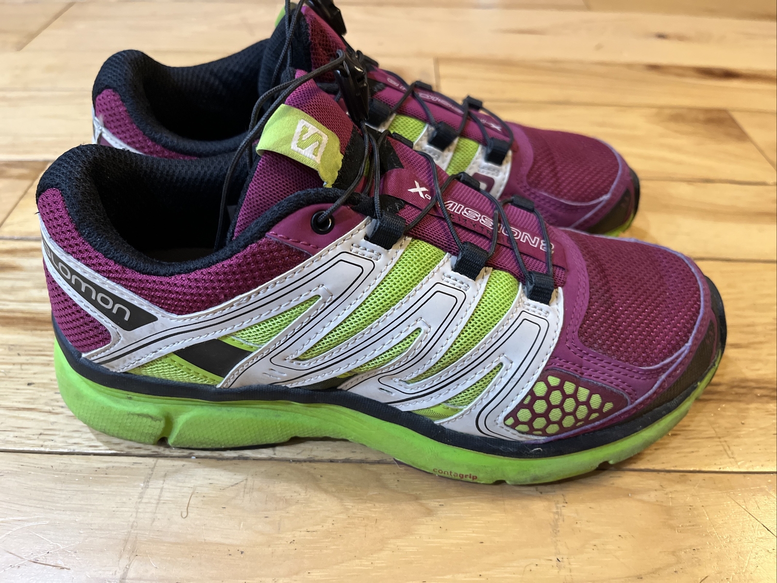 Scarpe da trekking Salomon donna X Mission 2 trail running viola taglia 7