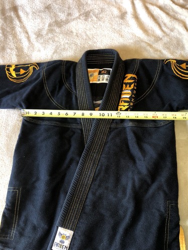 Raven Fightwear Gi Youth Size M-2 Black Sleepy Hollow/Headless Horseman - Picture 9 of 17