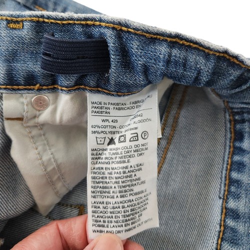 Levis Denizen 218 Slim Straight Fit Blue Jeans Denim Pants Boys Size 10 Regular - Picture 5 of 11
