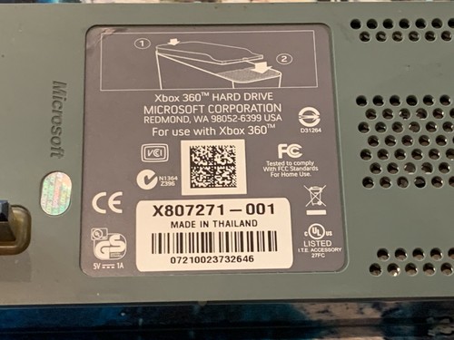 GENUINE / MICROSOFT XBOX 360 ORIGINAL HARD DRIVE / 20 GB - AU STOCK ! - Picture 6 of 6
