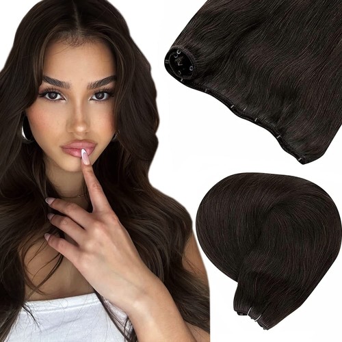 9A 12inch - 28inch 120g Micro Beads Weft Hair Extensions black brown Blonde - Picture 13 of 26
