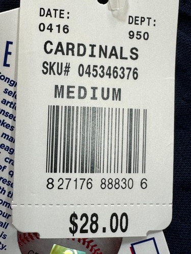 Majestic Men's St. Louis Cardinals All Last Season Tank Top-Red/Navy, Medium - Picture 7 of 8