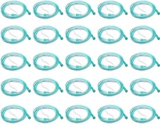 BOX OF 10 (TEN) 7FT Adult Flexible Tip Soft Nasal Oxygen Cannulas Green