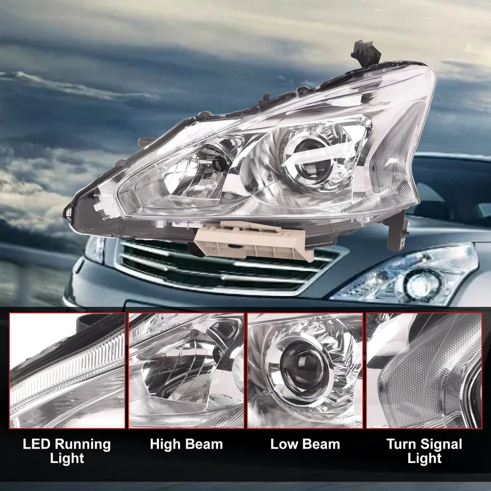 NEW LH Headlight for Nissan Altima L33 ST/ST-L 2013-On Left LHS Passenger - image 2 of 4
