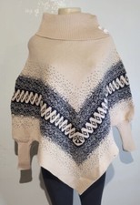 poncho for Ladies ..100 cotton handwoven made in Ecuador