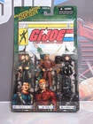 2004 GI Joe Comic Book 3 Pack - Set #4 - Zap, Grunt & Snake Eyes