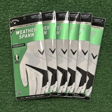 NEW 6 Callaway Weather Spann Golf Glove Men s...