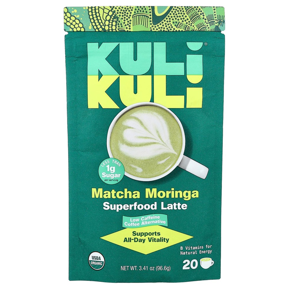 Superfood Latte, Matcha Moringa, 3.41 oz (96.6 g)