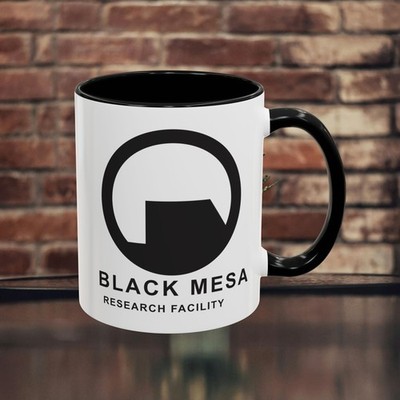 Black Mesa Mug, Black Mesa Research Facility Logo Cup