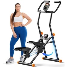 Stair Stepper 350lb Capacity Folding Vertical Climber LCD Display JY399 Home
