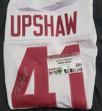 COURTNEY UPSHAW SIGNED/AUTO'D ALABAMA JERSEY, GT SPORT COFA, SIZE XL