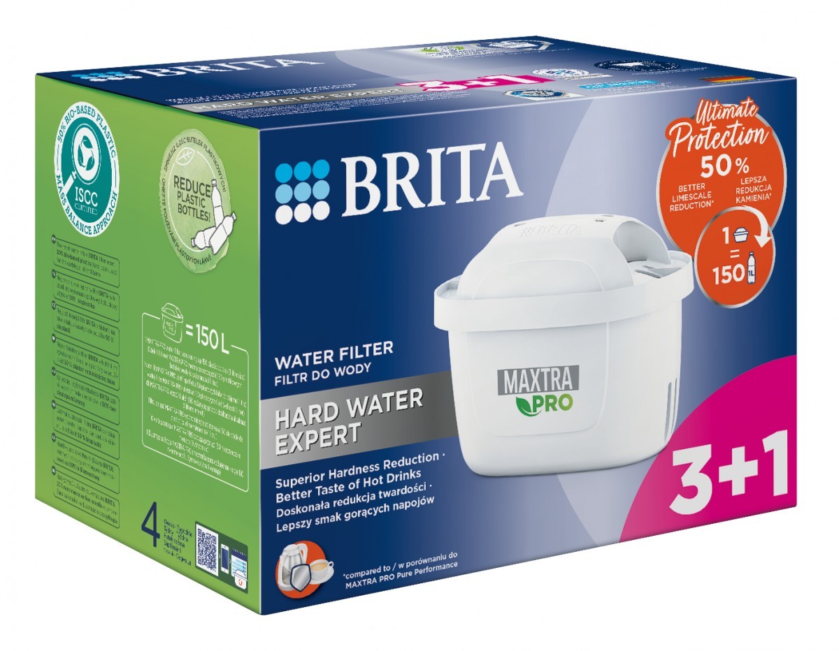 4006387126452 Сменный картридж Maxtra PRO Hard Water Expert 3 +1 штука Brita