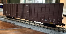 Micro Trenes Escala N #103050 60’ Caja Coche Exceso Altura Lado Waffle ATSF 37572 NY