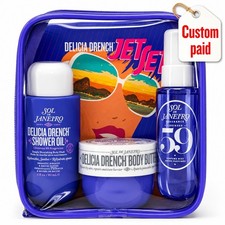 Sol de Janeiro Del&iacute;cia Drench Jet Set Body Wash Cream Mist Travel Gift Set