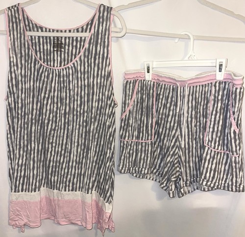 Secret Treasures Sleepwear Essentials Set Pink Gray Stretch Women’s Size XL