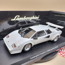 Kyosho 1/18 Lamborghini Countach LP5000 QV white Gorgeous Diecast model 08327W