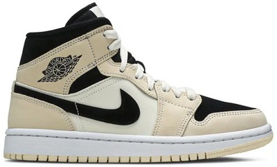 Air Jordan Womens Air Jordan 1 Mid Barely Orange BQ6472-800 Women Size