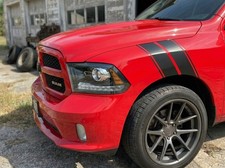 Dodge Ram Hash Marks Fender Decals Set Of 2 Truck Vinyl Racing Stripes Dodge Ram Hash Marks Fender Decals Set Of 2 Truck Vinyl Racing Stripes
