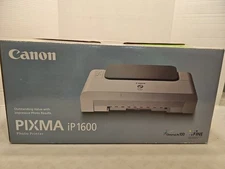 Canon PIXMA IP1600 Digital Photo Inkjet Printer & Ink Sealed New/Open Box