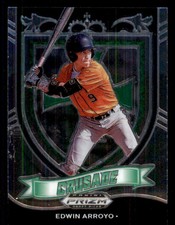 2021 Panini Prizm Draft Picks Crusade #8 Edwin Arroyo