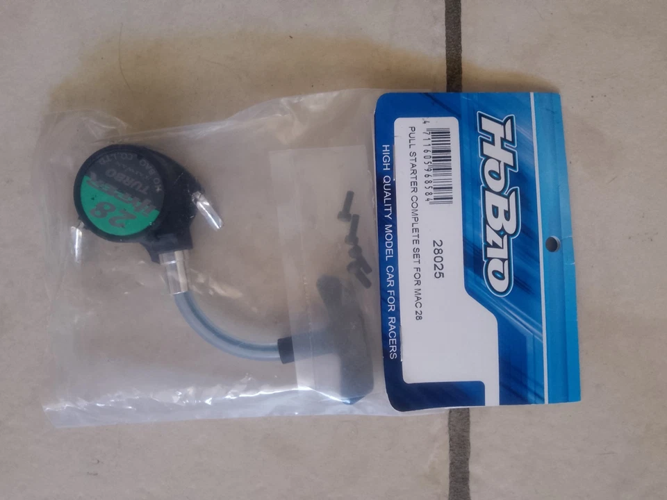 HoBao Lanceur complet 28025 Pièces détachées thermiques 1:8 Nitro Noir/Bleu - Photo 1/1